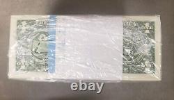 2021 1000 $1 One Dollar Bills -(1)seq Uncirculated Brick From Bep Brick Phila