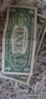 2 1957 Very Rare One Dollar Bills