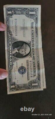 2 1957 Very Rare One Dollar Bills