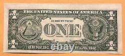 2 Sequential 1963 $1 One Dollar Bills Error Misaligned Miscut Offset Collector