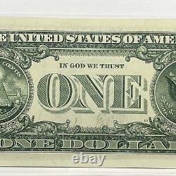 3 Digit Chunky Ladder Fancy Serial Number One Dollar Bill G77777889F 7s 8s 9s