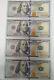 4 Consecutive 2013 Me 100 Dollar Bills $100 Sequential Serial Numbers $400