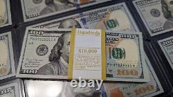 (5) $100 One Hundred DOLLAR BILLS $500 UNCIRCULATED $100 SEQUENTIAL 2017A