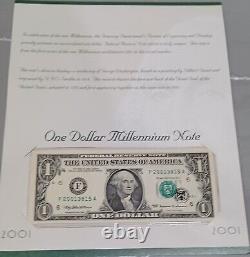 (5) 2001 (F) One Dollar Millennium Note- $1 Atlanta. 5 Consecutive Notes Total