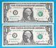 80808800 Matching Binary (0 & 8) $1 One Dollar Bill Serial Number # 2 Unc