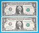 88008008 Matching Binary (0 & 8) $1 One Dollar Bill Serial Number # 5 Unc