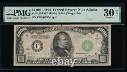 AC 1934A $1000 Atlanta ONE THOUSAND DOLLAR BILL PMG 30 NET