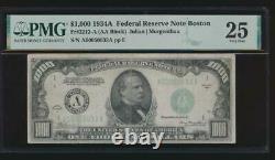 AC 1934A $1000 Boston ONE THOUSAND DOLLAR BILL PMG 25