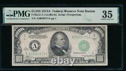AC 1934A $1000 Boston ONE THOUSAND DOLLAR BILL PMG 35