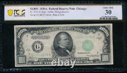 AC 1934A $1000 Chicago ONE THOUSAND DOLLAR BILL PCGS 30