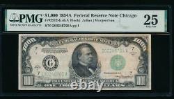 AC 1934A $1000 Chicago ONE THOUSAND DOLLAR BILL PMG 25 comment