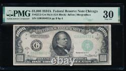AC 1934A $1000 Chicago ONE THOUSAND DOLLAR BILL PMG 30
