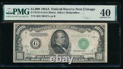AC 1934A $1000 Chicago ONE THOUSAND DOLLAR BILL PMG 40