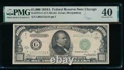 AC 1934A $1000 Chicago ONE THOUSAND DOLLAR BILL PMG 40 comment