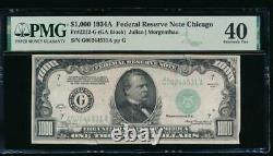 AC 1934A $1000 Chicago ONE THOUSAND DOLLAR BILL PMG 40 comment
