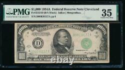 AC 1934A $1000 Cleveland ONE THOUSAND DOLLAR BILL PMG 35 comment