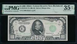 AC 1934A $1000 Richmond ONE THOUSAND DOLLAR BILL PMG 35 EPQ