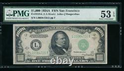 AC 1934A $1000 San Francisco ONE THOUSAND DOLLAR BILL PMG 53 EPQ