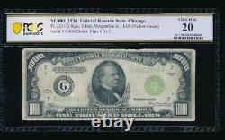 AC 1934 $1000 Chicago LGS ONE THOUSAND DOLLAR BILL PCGS 20 comment