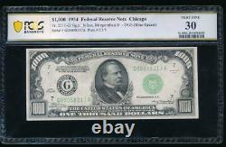 AC 1934 $1000 Chicago ONE THOUSAND DOLLAR BILL PCGS 30
