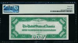 AC 1934 $1000 Kansas City LGS light green seal ONE THOUSAND DOLLAR BILL PMG 35