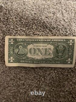 A one dollar bill series 2013