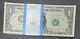 Bep Uncirculated One Dollar Bills, Series 2017 $1 Sequential Notes, 100 Total