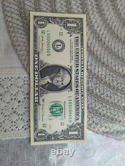 BINARY NOTE 1 Dollar Bill 2017 666