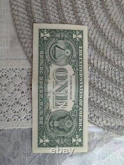 BINARY NOTE 1 Dollar Bill 2017 666