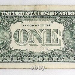 Binary Flipper Six of a Kind Fancy Serial One Dollar Bill F90009000B FW 0s 9s