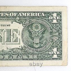 Binary Flipper Six of a Kind Fancy Serial One Dollar Bill F90009000B FW 0s 9s