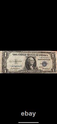 Blue note one dollar bill 1935 series F
