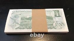 Canada 1973 One 1$ Dollar Bank Note Bundle of 100
