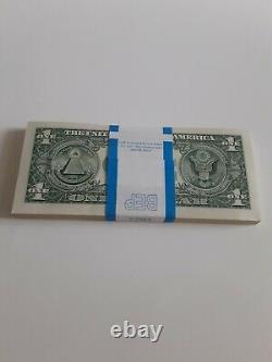 Chicago Frn Full Stack (100 Bills) $1 One Dollar Bill Series 2017a Rare J5