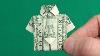 Dollar Origami Shirt From Mr Hacker