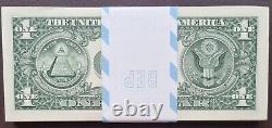 FULL Pack 100 Consecutive One Dollar Bills STAR NOTES 2003 A UNCIRCULATED #66603