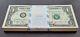 Full Pack 100 Consecutive One Dollar Bills Star Notes 2003 Uncirculated #66608