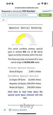 Fancy Serial Note 11111145