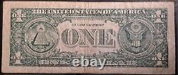 Fancy Serial Number $1 Bill Series 201388088088 (Binary Oscillating Radar)