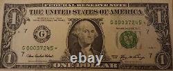 Federal Reserve Note One Dollar Bill Very Low Serial #'s & A Star Note 2006