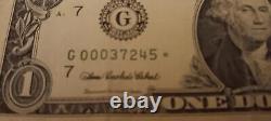 Federal Reserve Note One Dollar Bill Very Low Serial #'s & A Star Note 2006