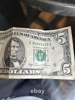 Five Dollar Bill Series A 1981