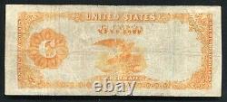 Fr. 1215 1922 $100 One Hundred Dollars Gold Certificate Currency Note Very Fine