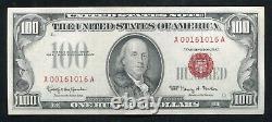 Fr. 1550 1966 $100 One Hundred Dollars Legal Tender United States Note Au (f)