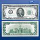 Fr. 2155-g 1934c $100 One Hundred Dollars Federal Reserve Note, Frn Chicago, Vf