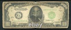Fr. 2211-g 1934 $1,000 One Thousand Dollars Frn Federal Reserve Note Chicago, IL
