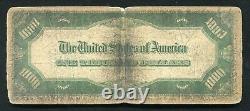 Fr. 2211-g 1934 $1,000 One Thousand Dollars Frn Federal Reserve Note Chicago, IL