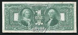 Fr. 225 1896 $1 One Dollar Educational Silver Certificate Currency Note Vf+