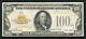 Fr. 2405 1928 $100 One Hundred Dollars Gold Certificate Currency Note Vf+ (c)