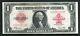 Fr 40 1923 $1 One Dollar Red Seal Legal Tender United States Note Extremely Fine